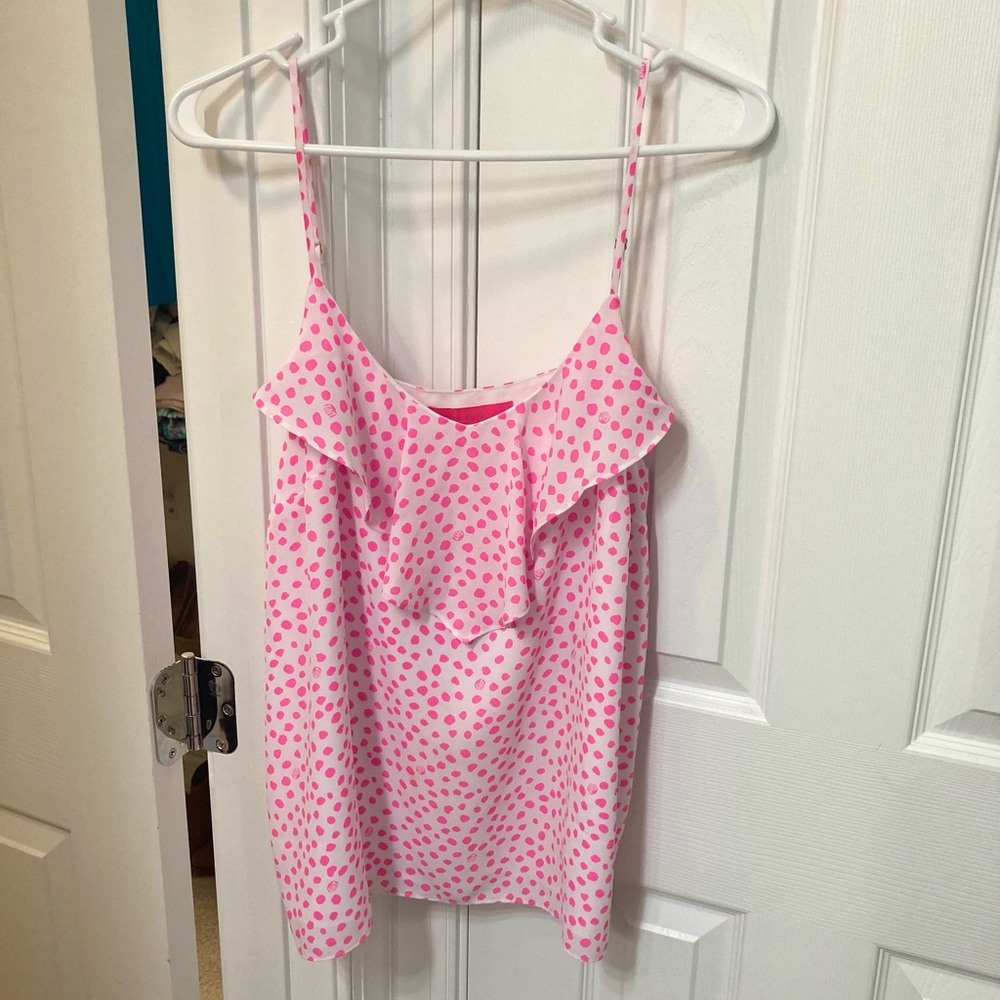 Lilly Pulitzer Karmen cami - Prosecco Pink Dot